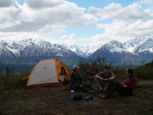 Alaska wilderness camping