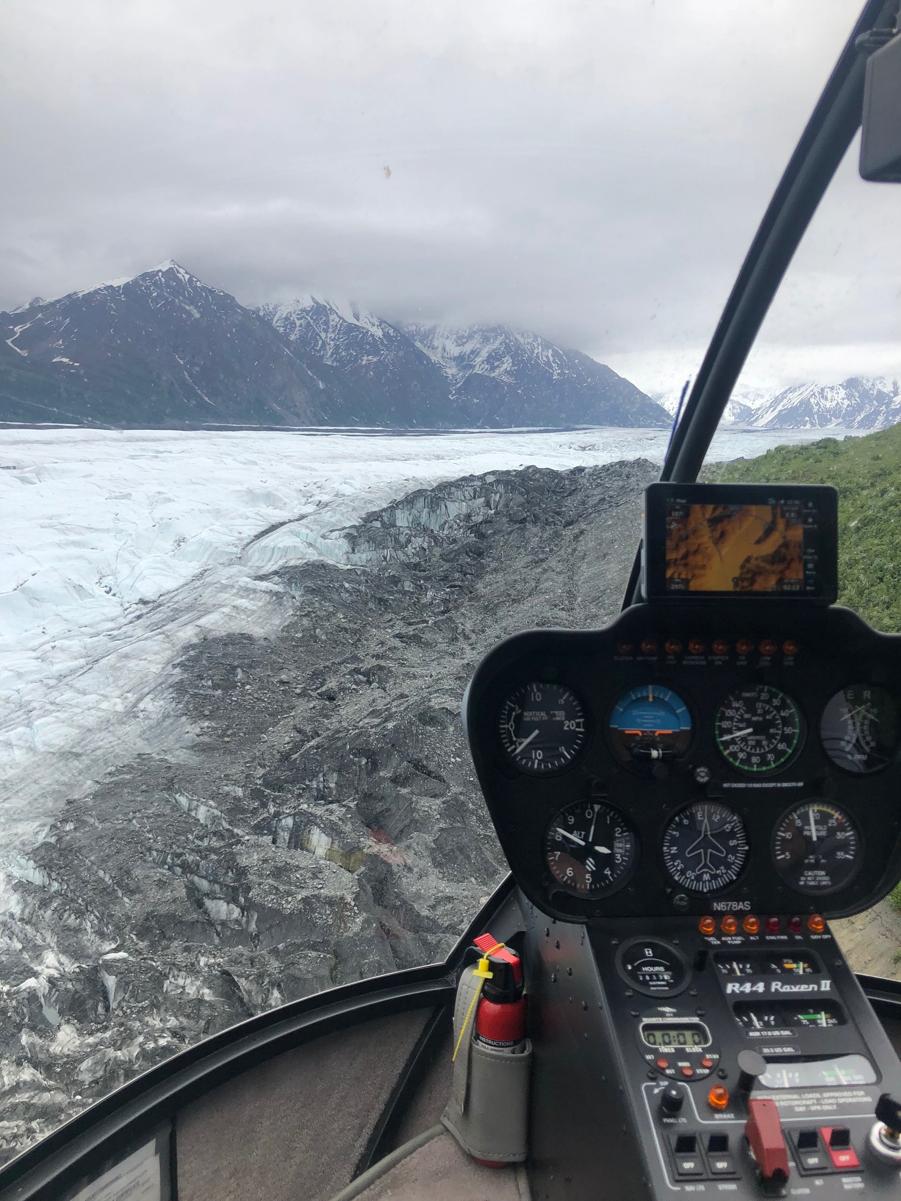 Helicopter Matanuska Glacier